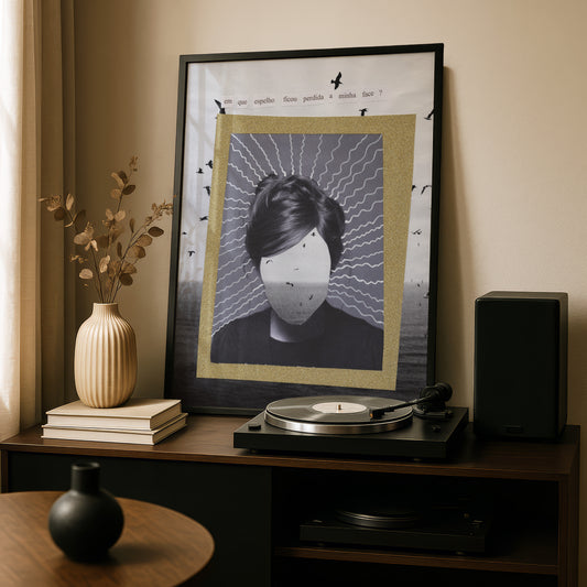 DANS QUEL MIROIR AI-JE PERDU MON VISAGE ? | FINE ART PRINT (A4)