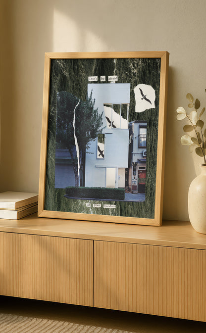 DON'T BE AFRAID OF YOUR DREAMS | FINE ART PRINT (A4)