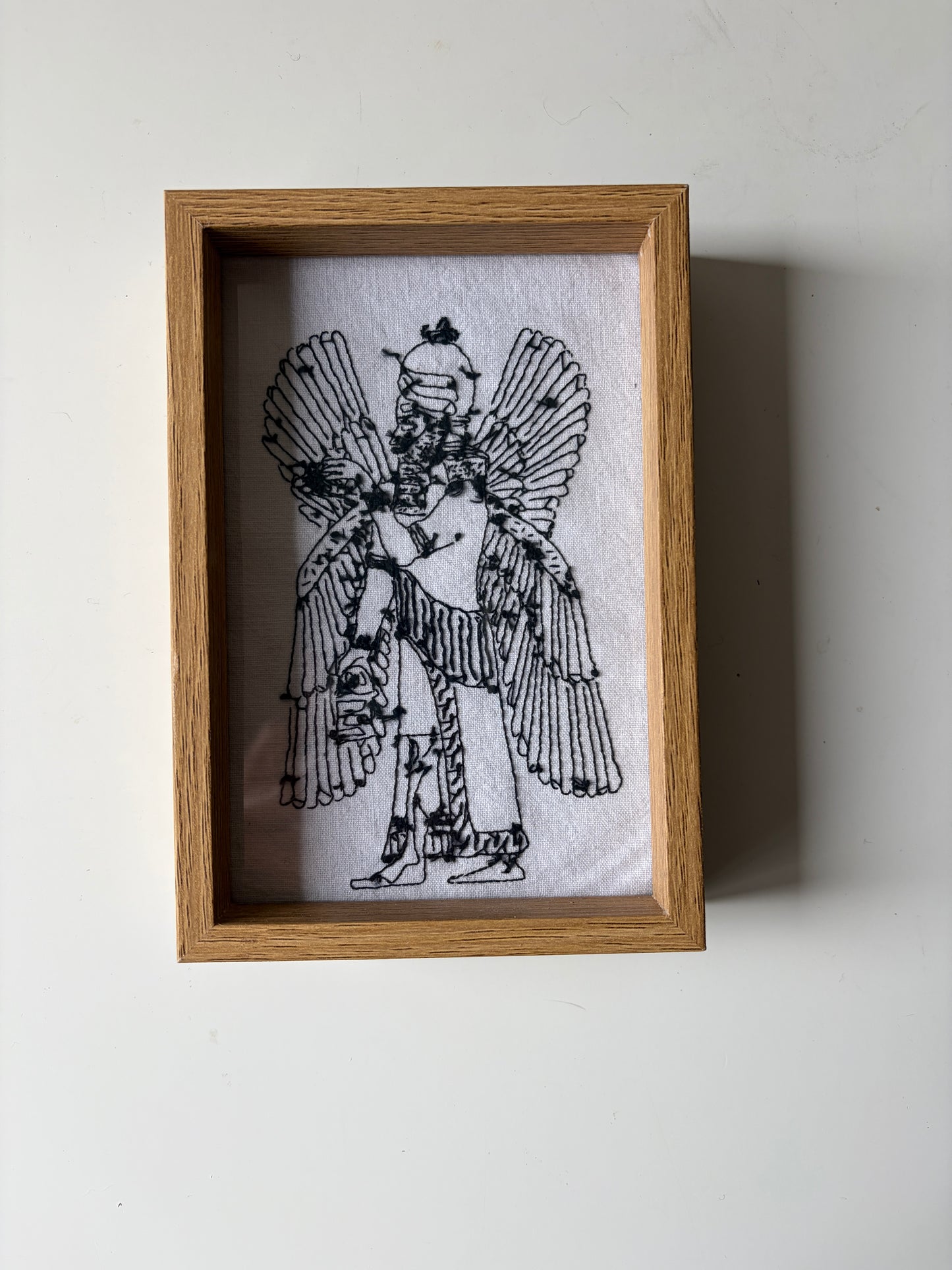 Winged genius | HANDMADE EMBROIDERY