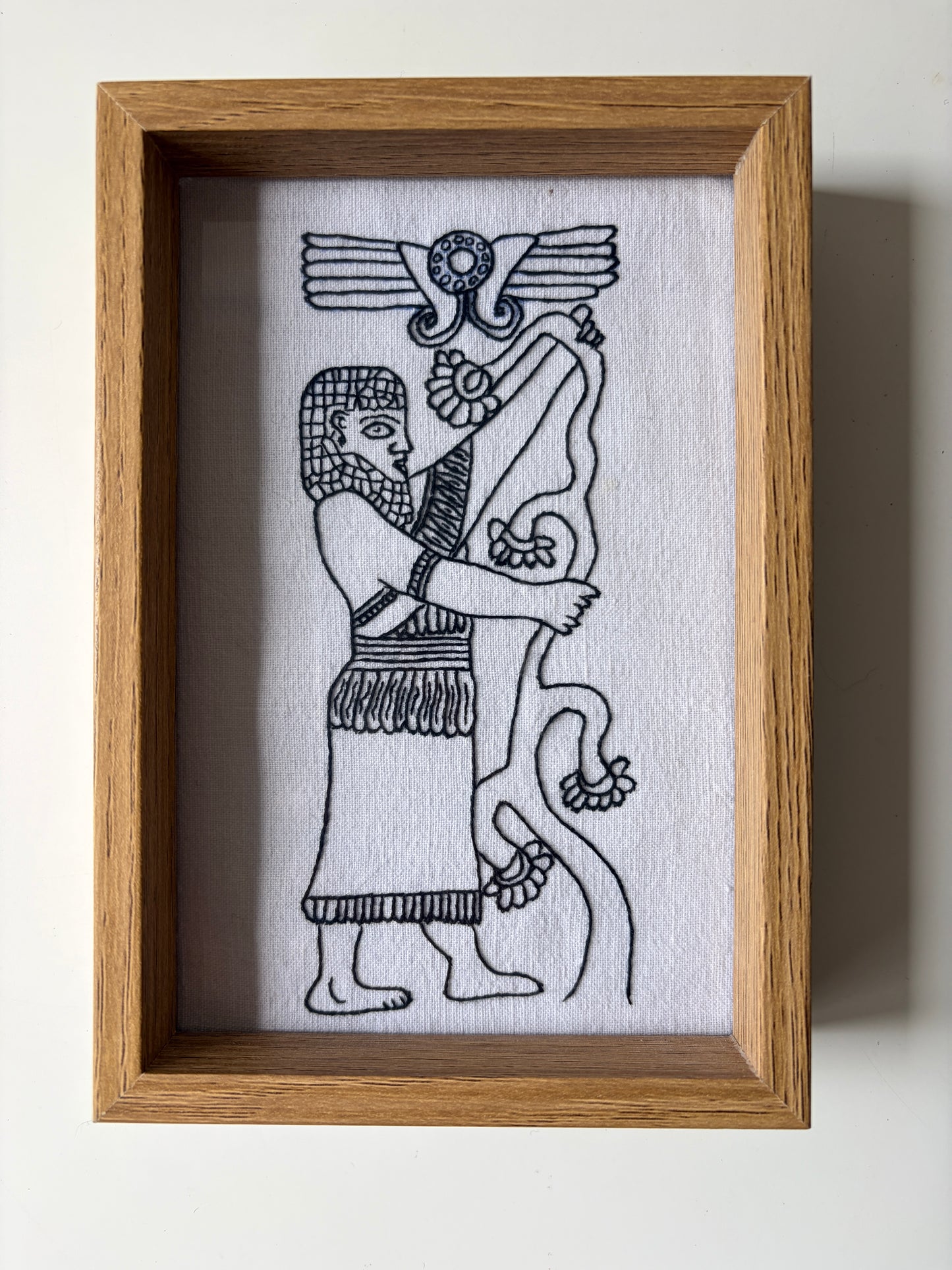 Assyrian sculpture (2) | HANDMADE EMBROIDERY