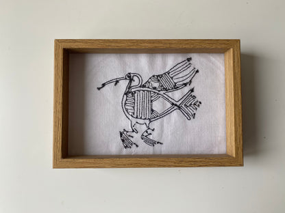 IBIS EGYPTIAN BIRD | HANDMADE EMBROIDERY