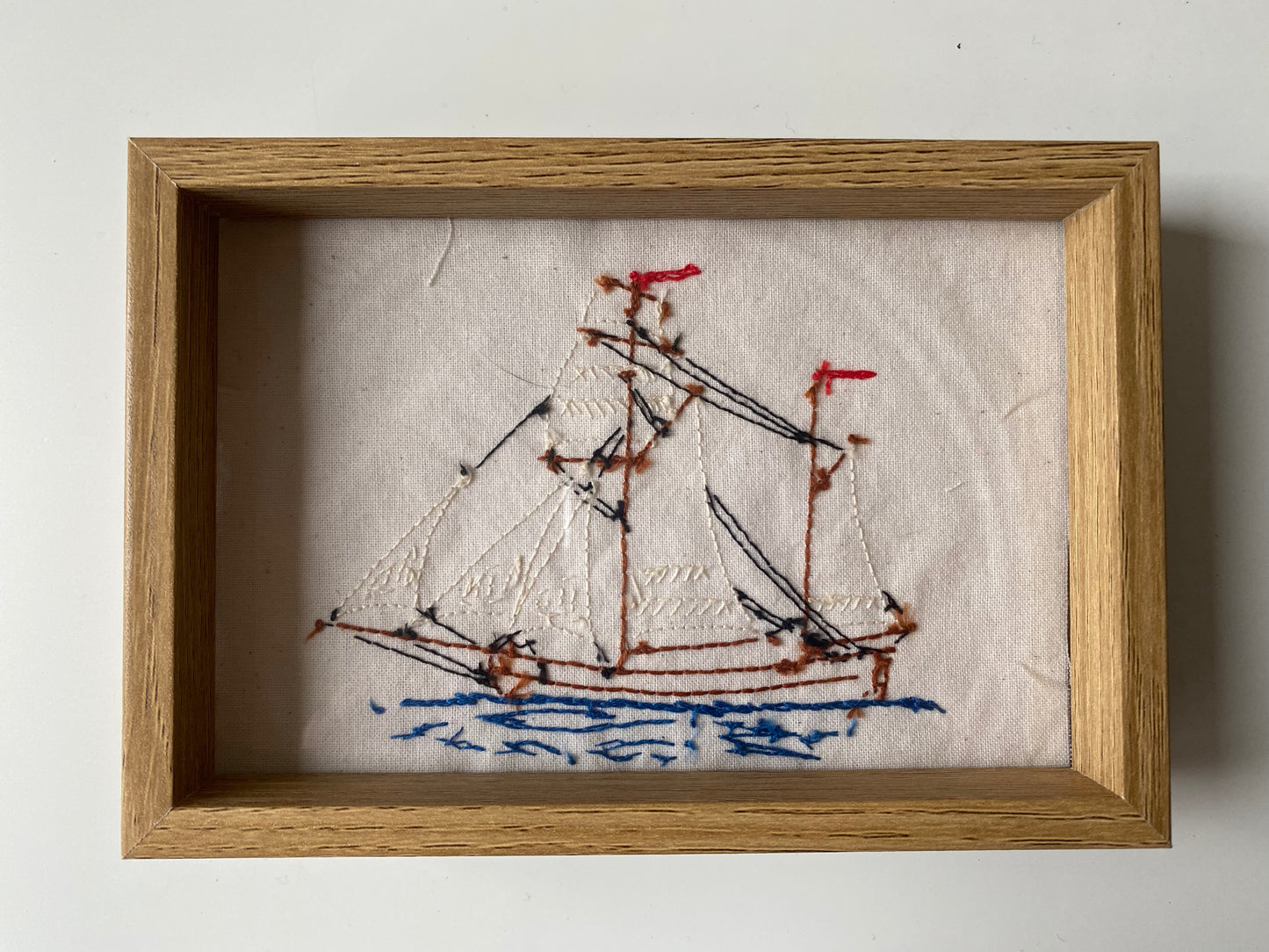 VIEUX NAVIRE | BRODERIE FAITE MAIN