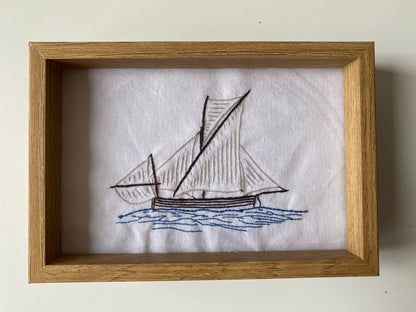 OLD SHIP | HANDMADE EMBROIDERY