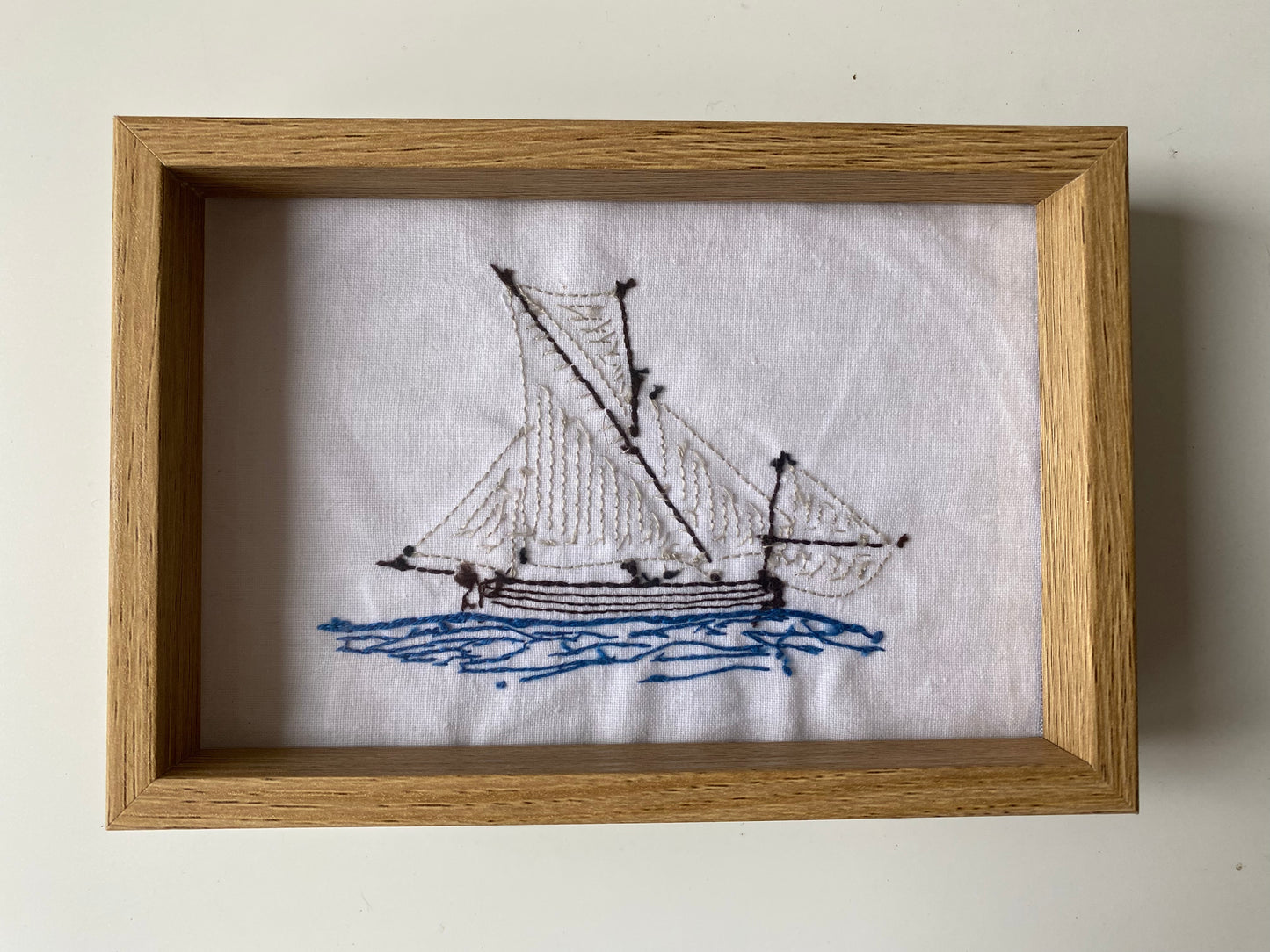 OLD SHIP | HANDMADE EMBROIDERY