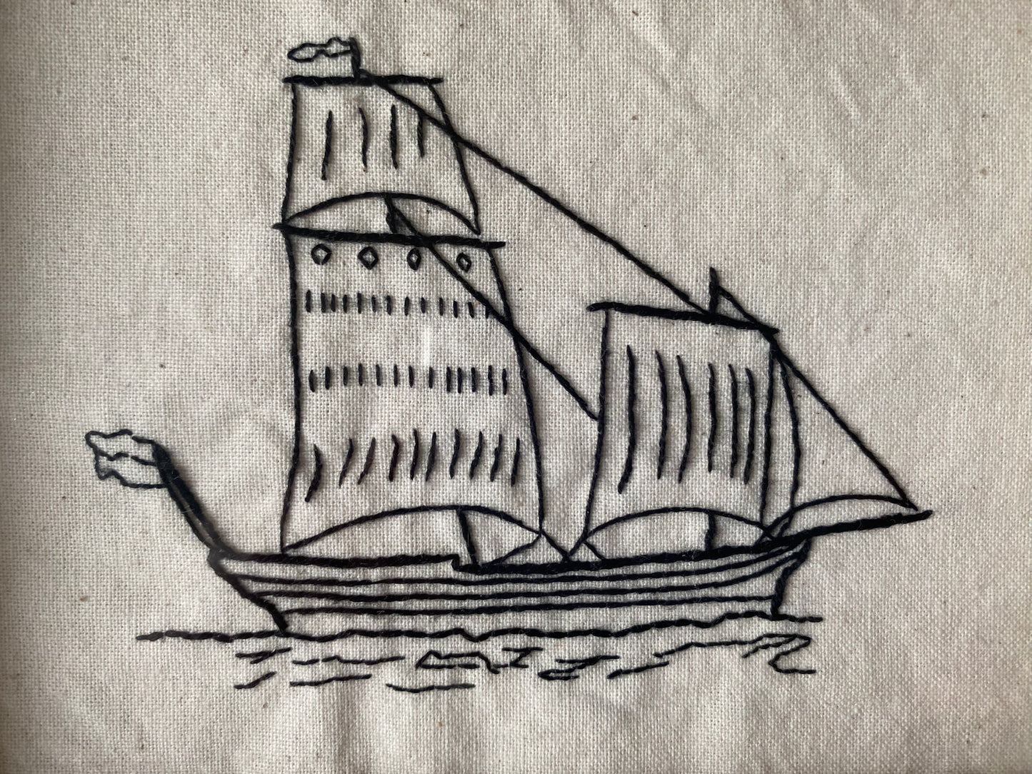 BUGALET SHIP | HANDMADE EMBROIDERY