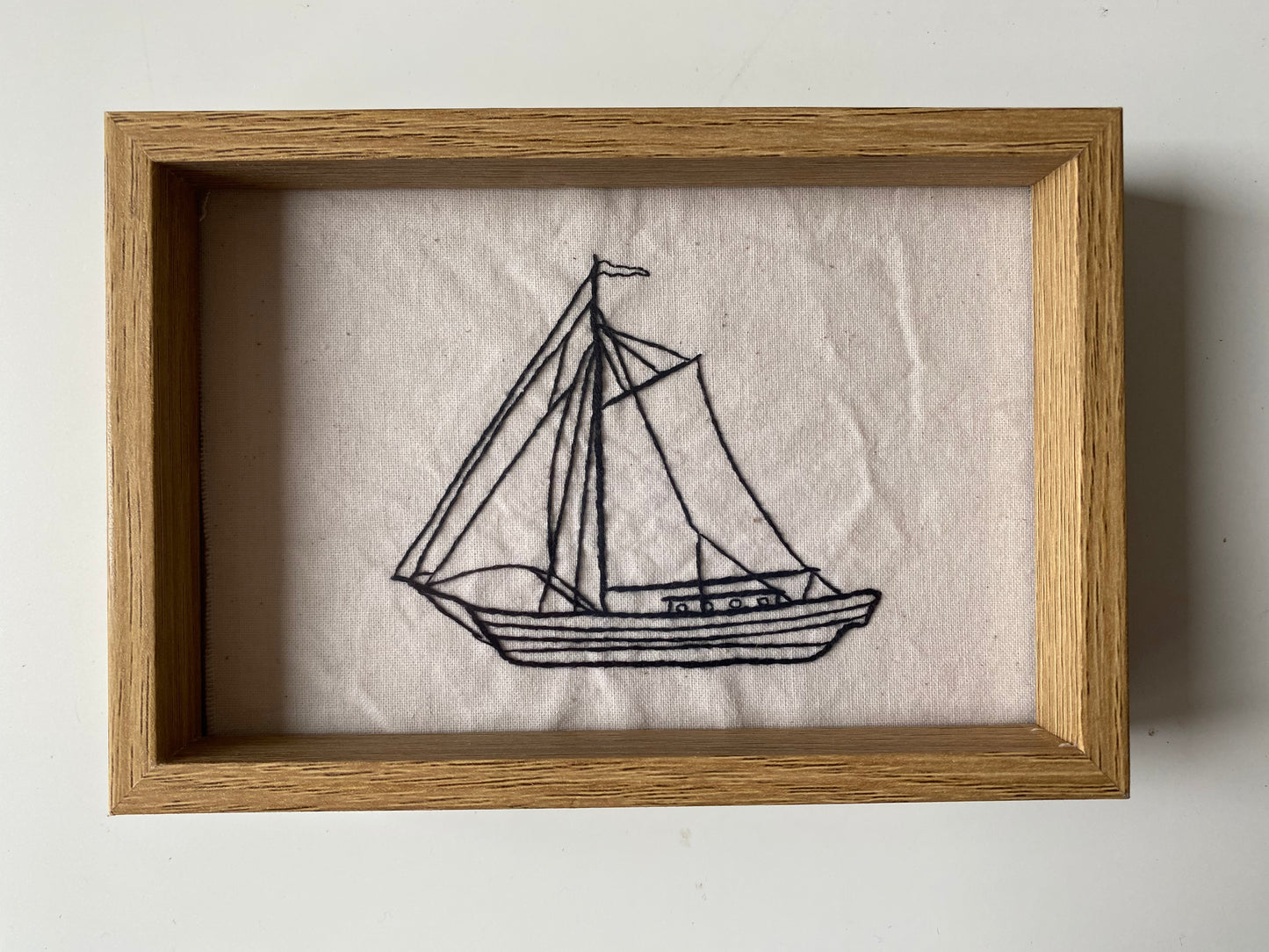 VOILIER | BRODERIE FAITE MAIN