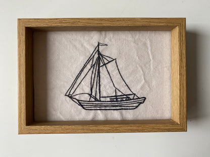 VOILIER | BRODERIE FAITE MAIN