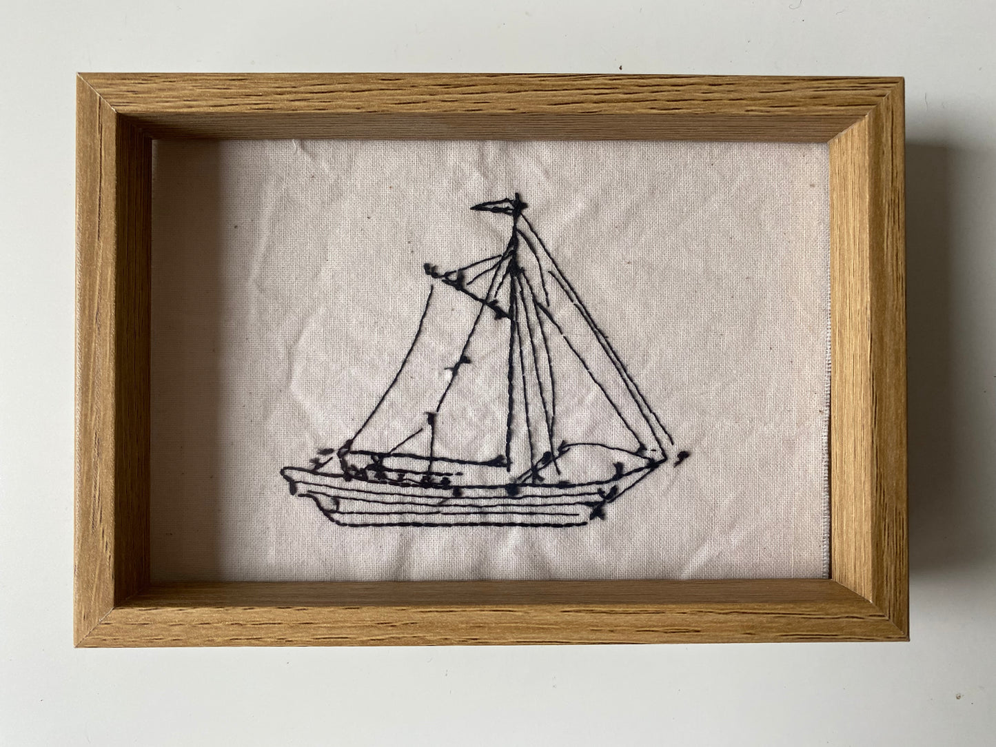 VOILIER | BRODERIE FAITE MAIN