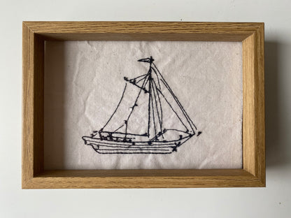 VOILIER | BRODERIE FAITE MAIN