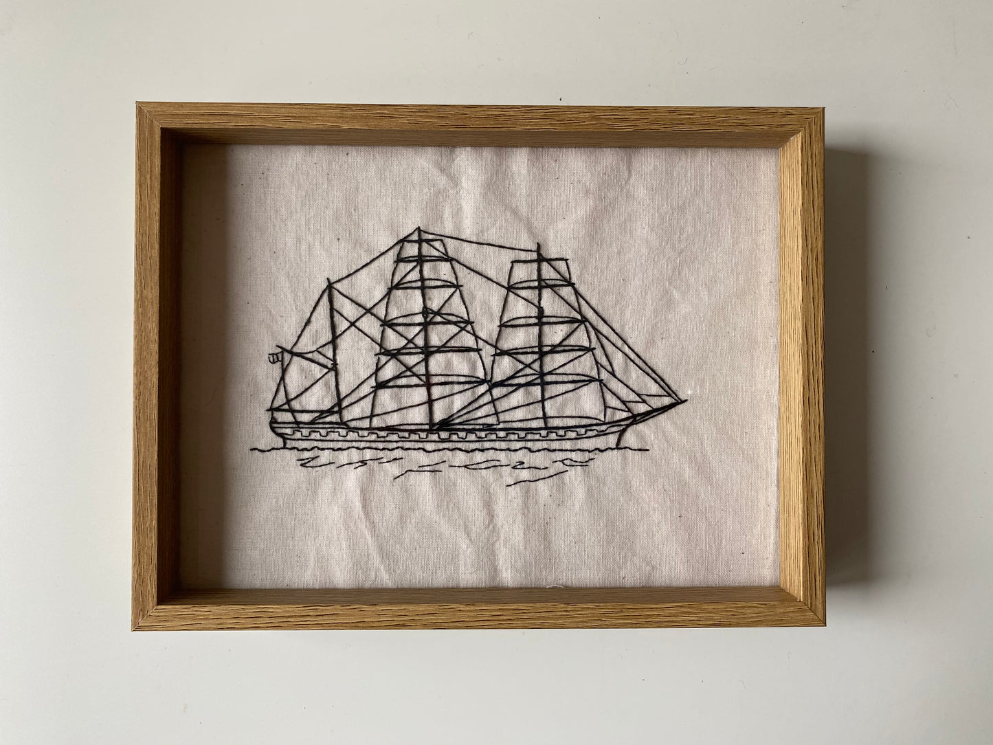OLD THREE MASTED | HANDMADE EMBROIDERY
