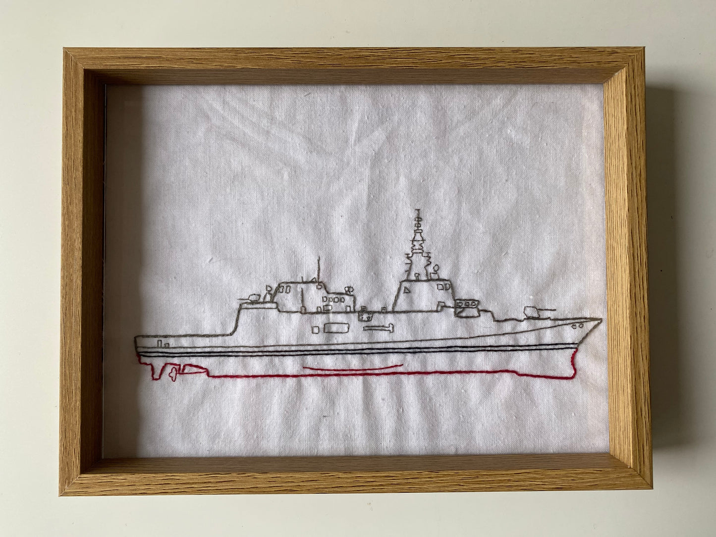 FREMM SHIP | HANDMADE EMBROIDERY