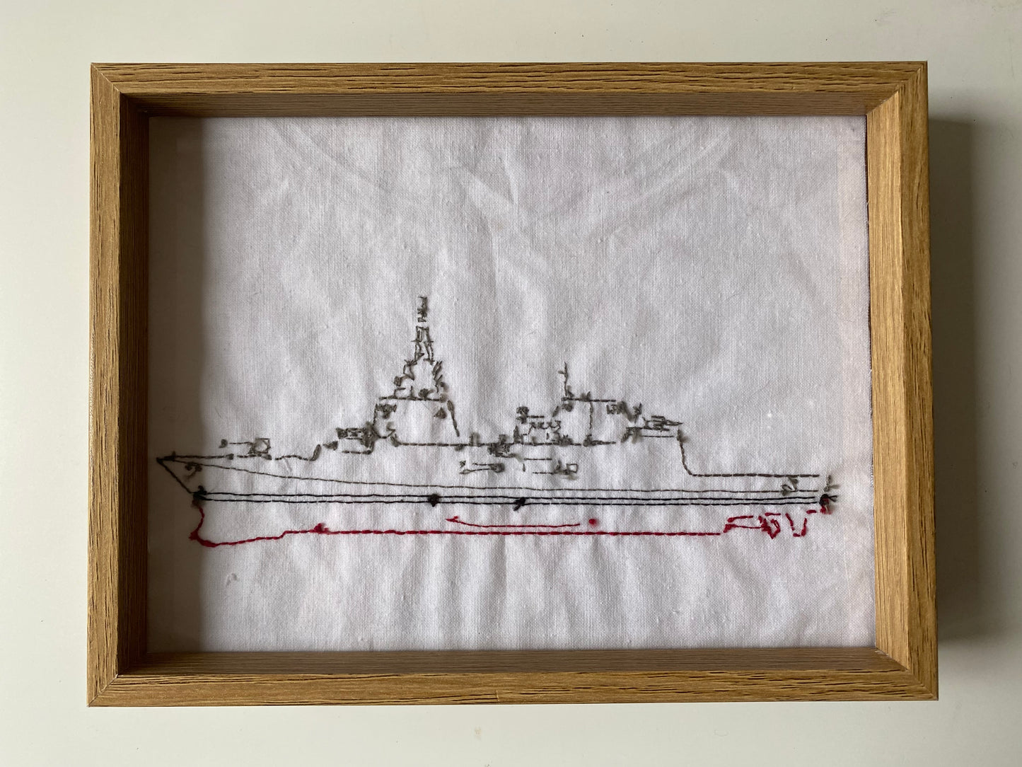 FREMM SHIP | HANDMADE EMBROIDERY