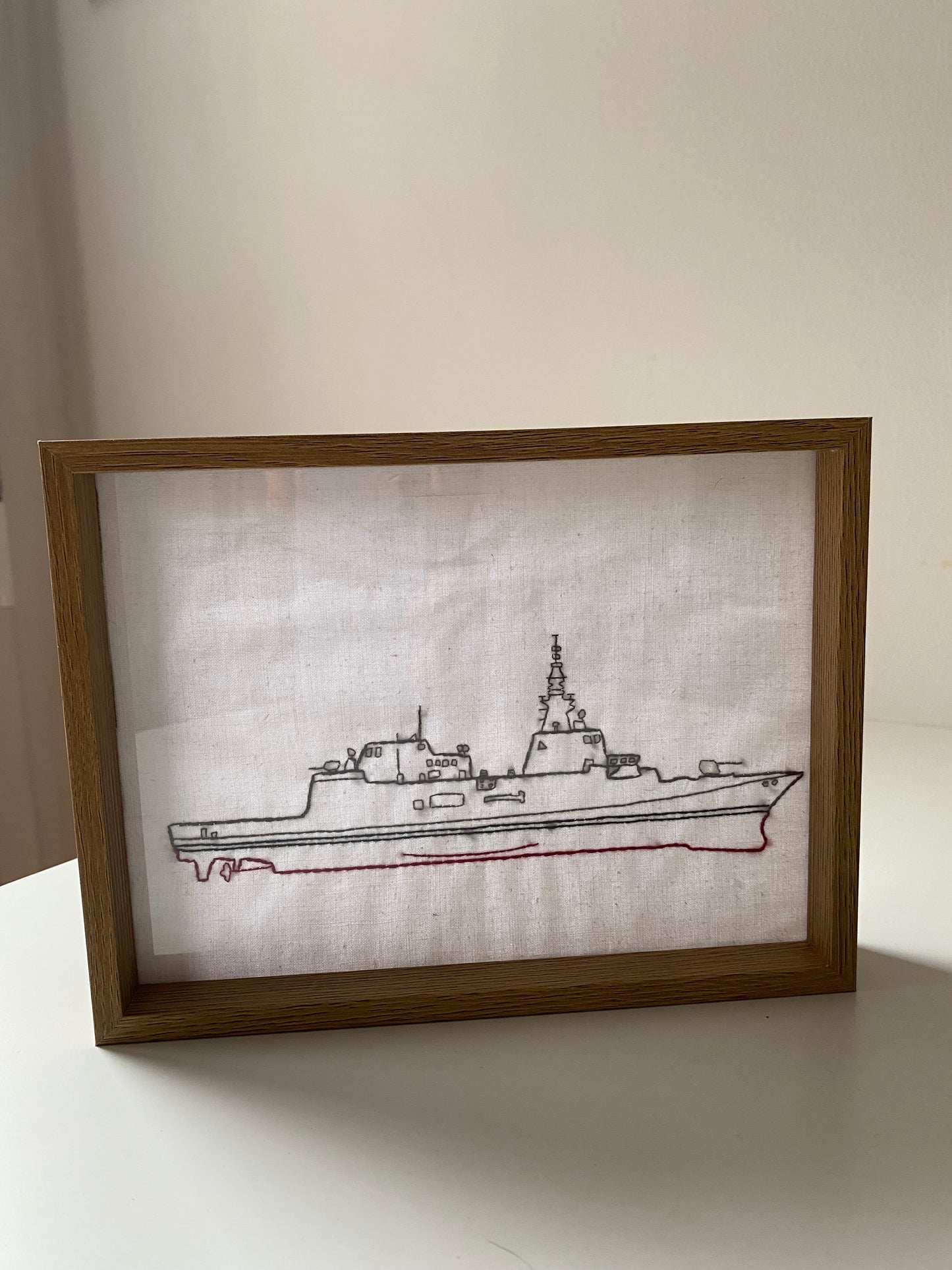 FREMM SHIP | HANDMADE EMBROIDERY