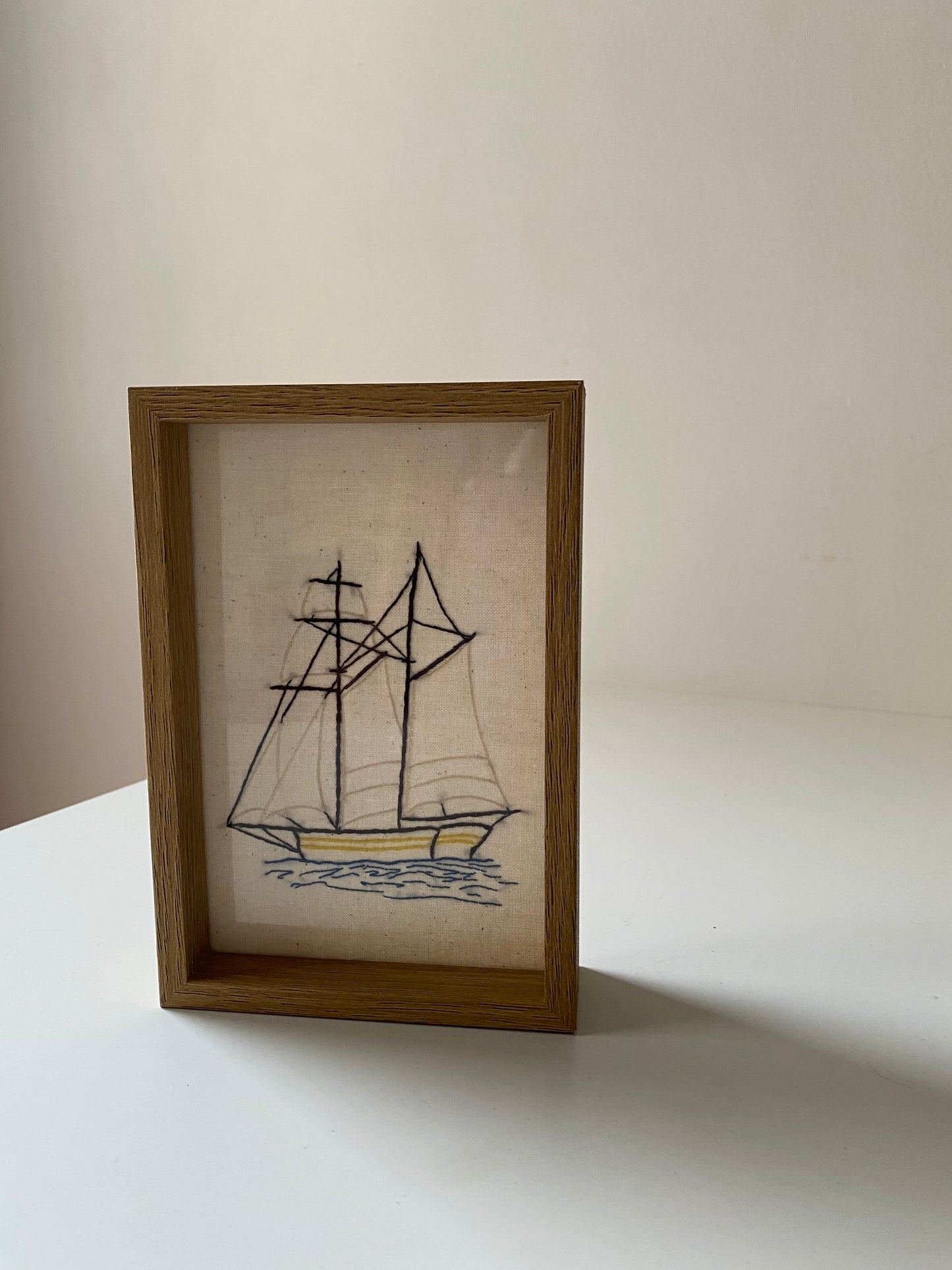 OLD SHIP | HANDMADE EMBROIDERY
