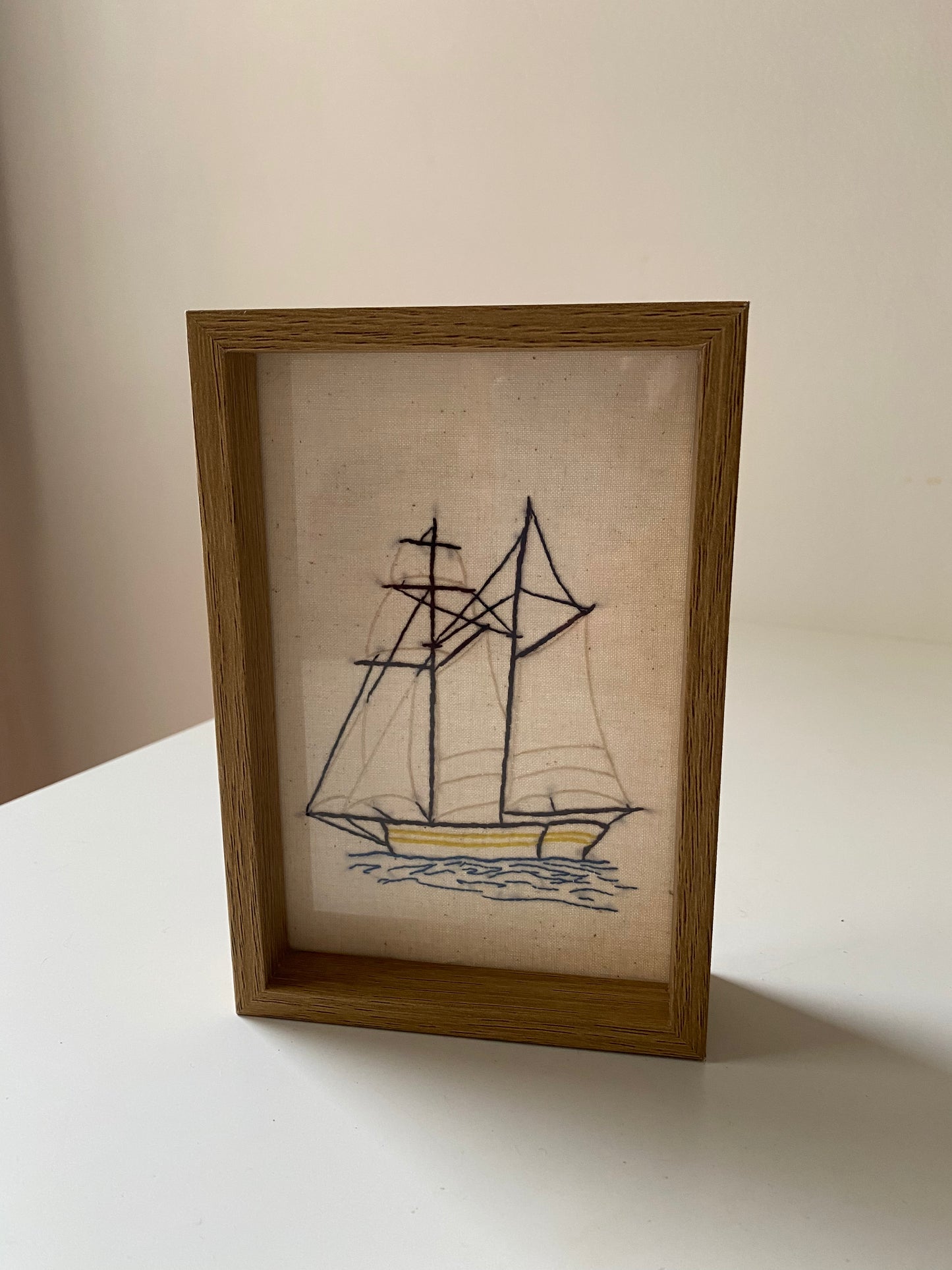 OLD SHIP | HANDMADE EMBROIDERY