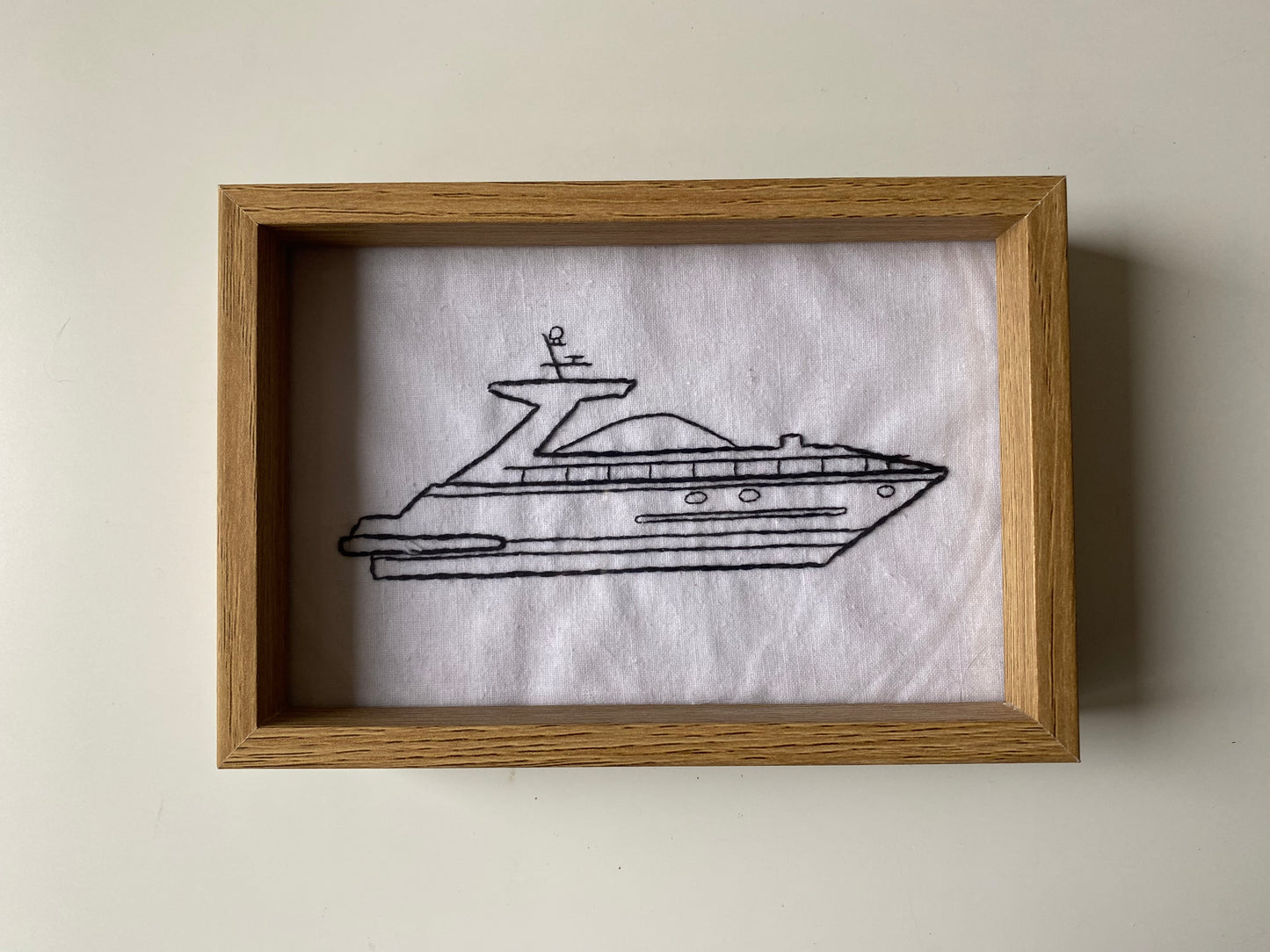 MODERN YACHT | HANDMADE EMBROIDERY