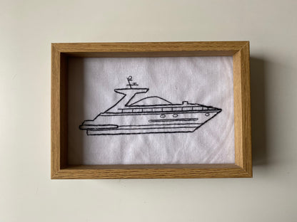MODERN YACHT | HANDMADE EMBROIDERY