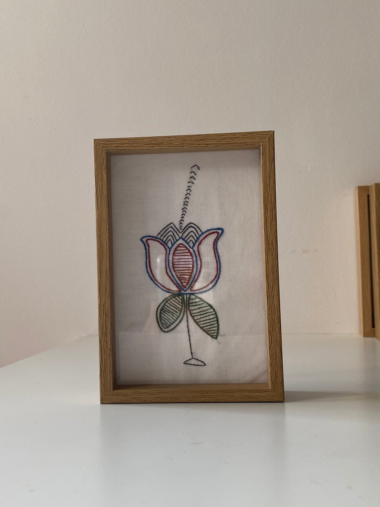 OLD EGYPTIAN FLOWER | HANDMADE EMBROIDERY (Copy)