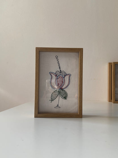 OLD EGYPTIAN FLOWER | HANDMADE EMBROIDERY (Copy)