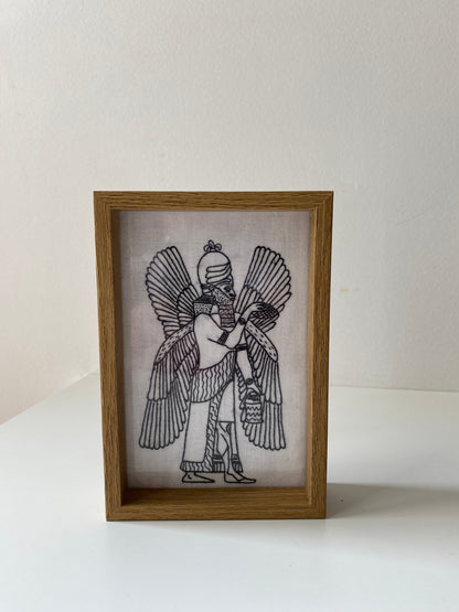 Winged genius | HANDMADE EMBROIDERY