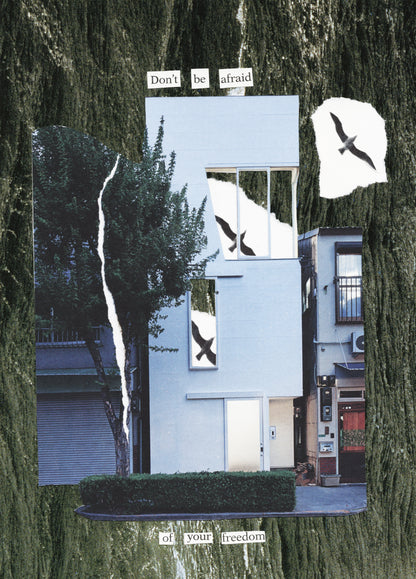 DON'T BE AFRAID OF YOUR DREAMS | FINE ART PRINT (A4)