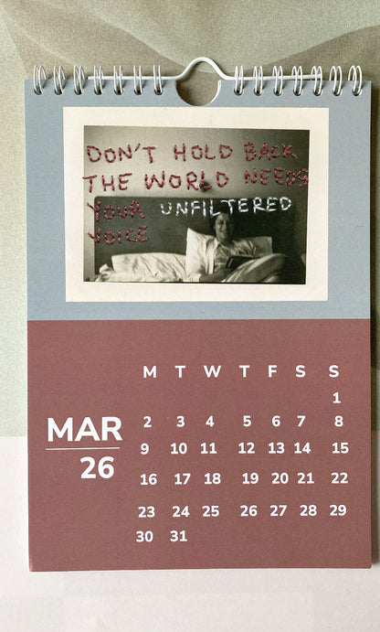 2026 Wall Calendar — A Year of Gentle Reminders