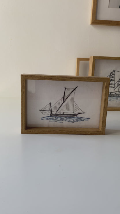 OLD SHIP | HANDMADE EMBROIDERY